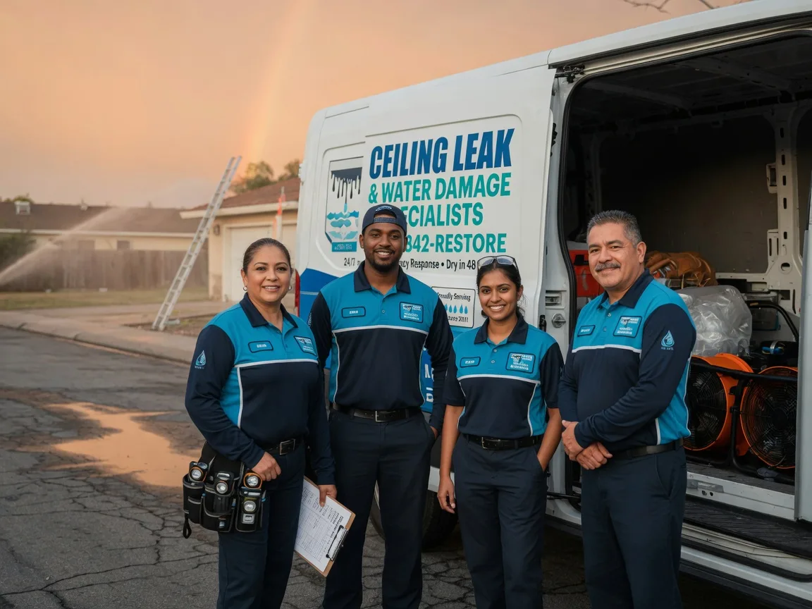 Ceiling Leak Cleanup company in Luna Pier, MI