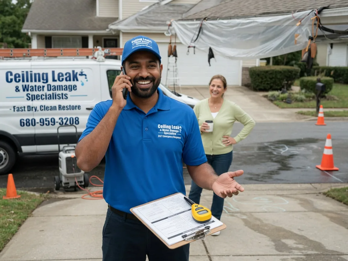 Ceiling Leak Cleanup Luna Pier, MI FAQs